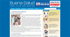 Desktop Screenshot of buenasalud.org