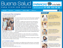 Tablet Screenshot of buenasalud.org